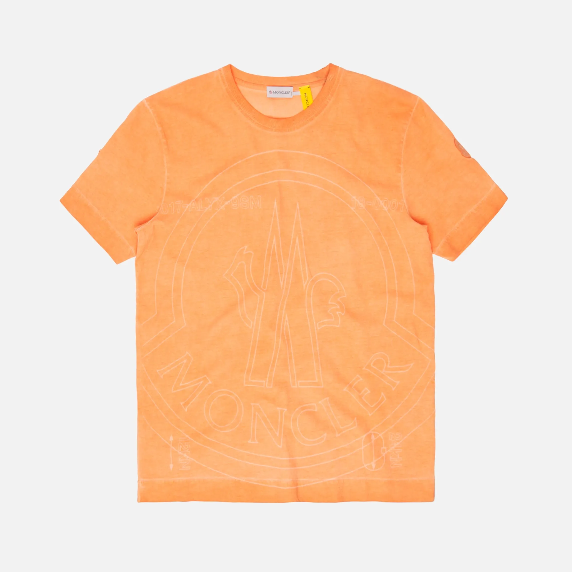 6 Moncler x 1017 Alyx 9SM Tee Girocollo - Orange