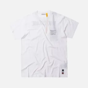 7 Moncler Fragment Hiroshi Fujiwara Maglia Tee - White