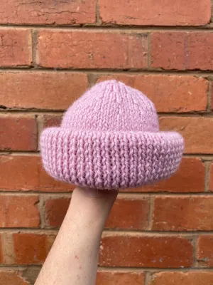 Babe Pink Fisherman’s Beanie