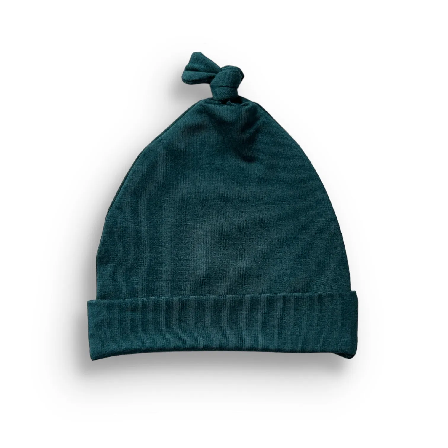 BAMBOO KNOT BEANIE- Peacock