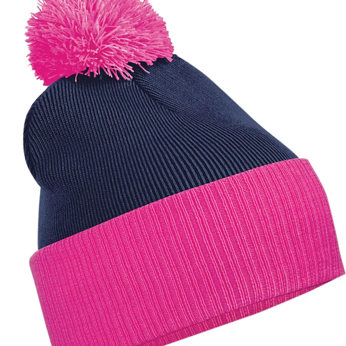 Beechfield Snowstar Two-Tone Beanie