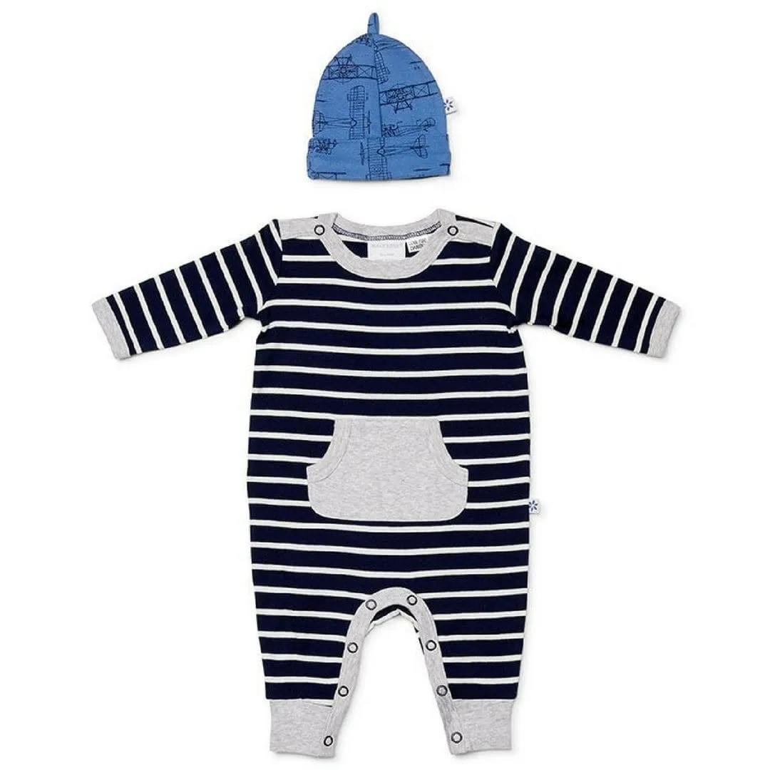 Blueprint Growsuit and Beanie Set