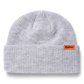 Butter Goods Tall Wharfie Beanie Ash Grey Q124