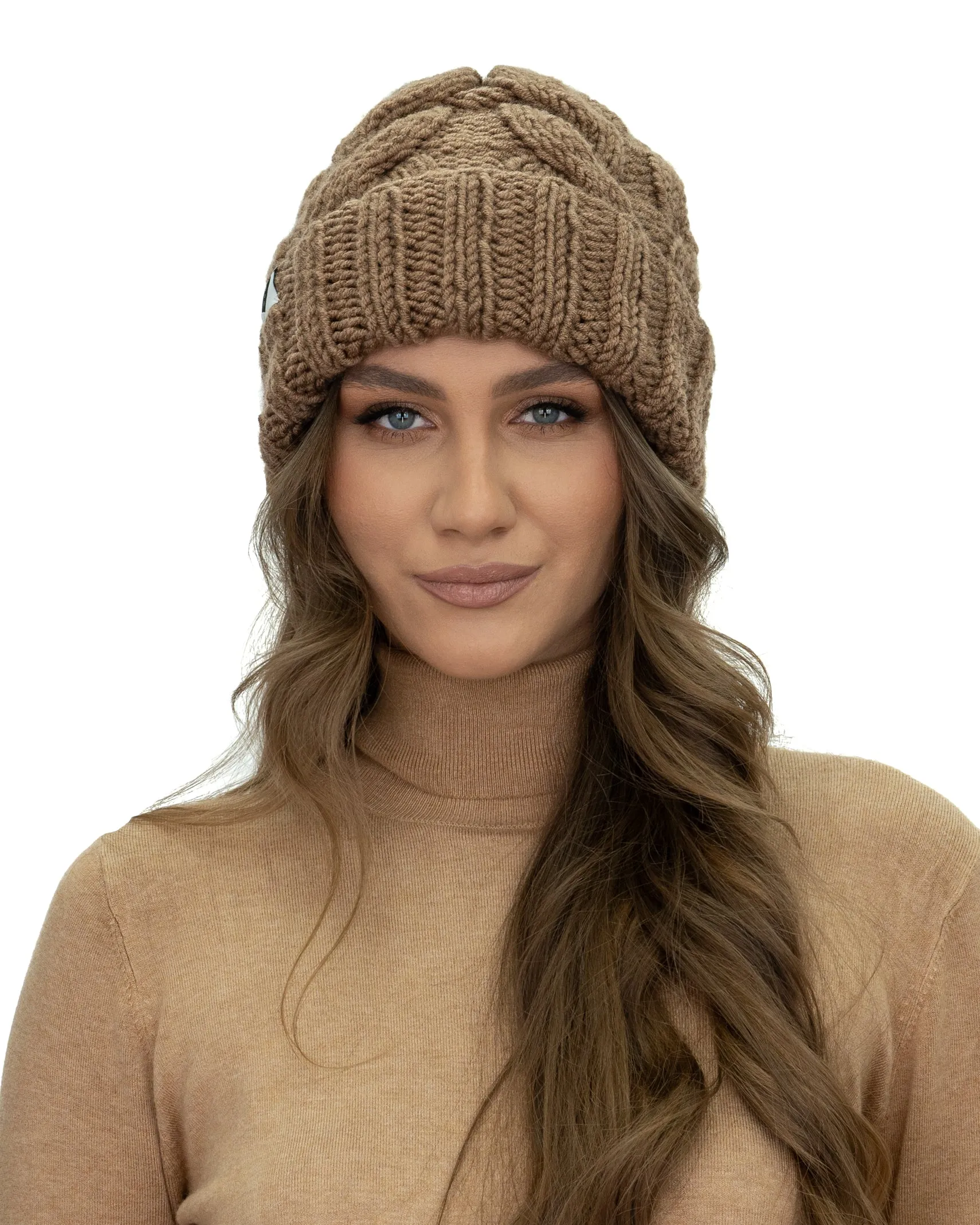 Cable Ribbed Beanie