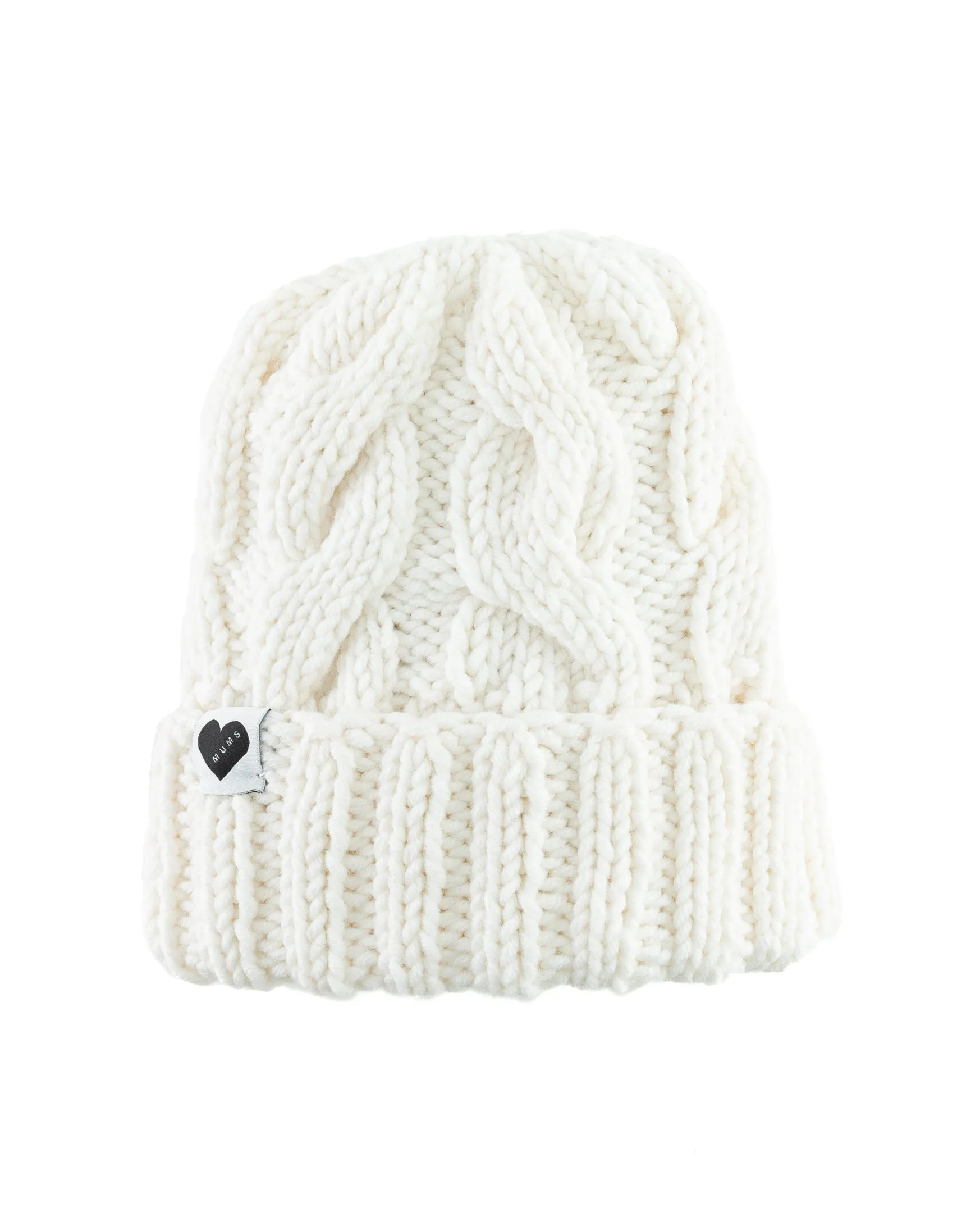 Cable Ribbed Beanie