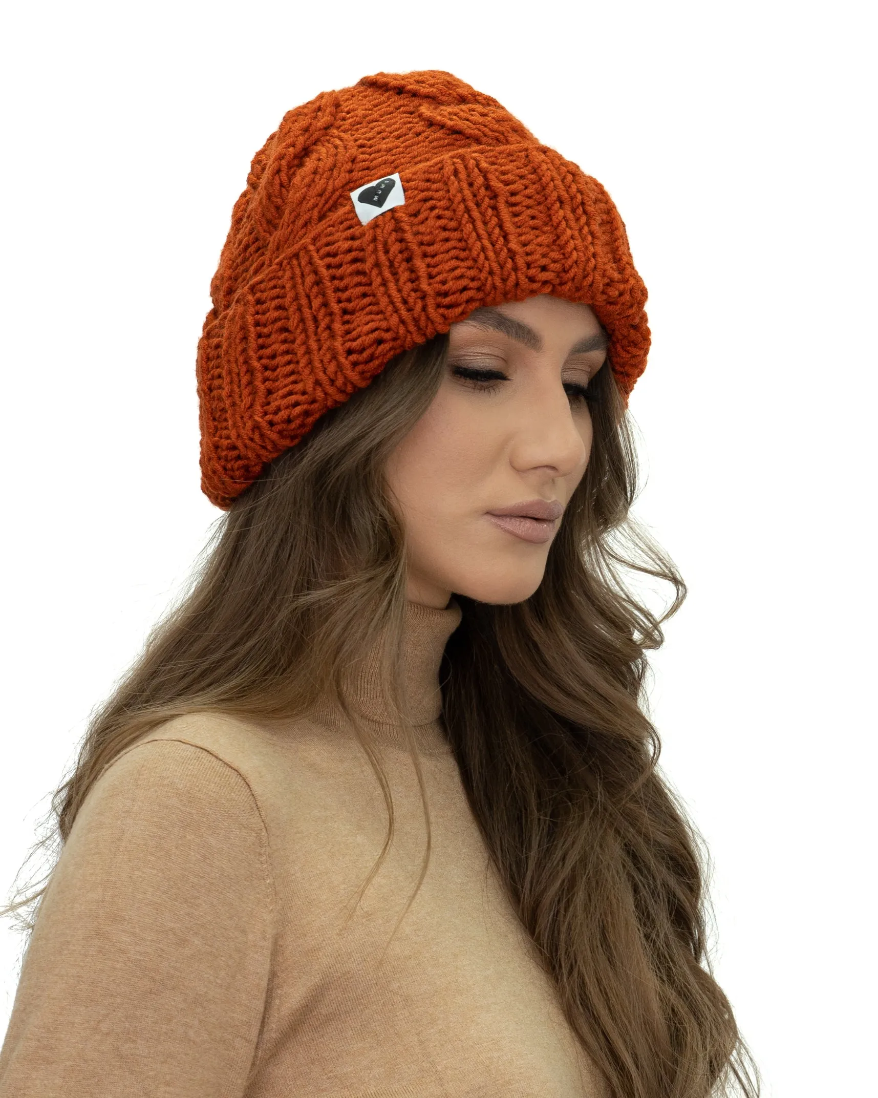 Cable Ribbed Beanie