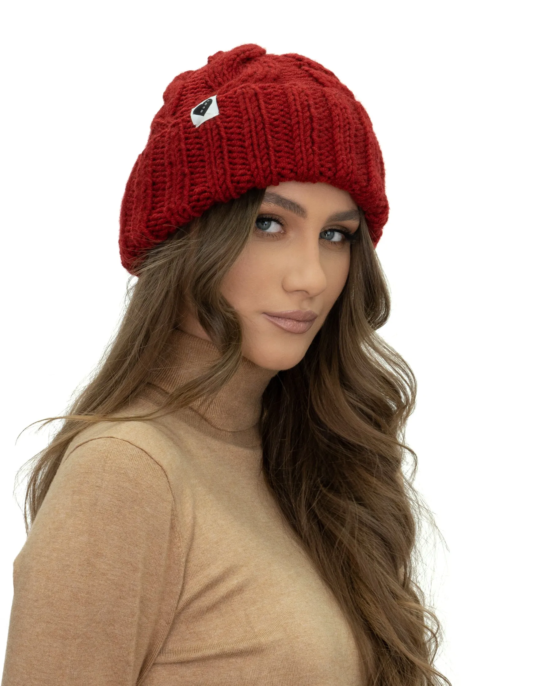 Cable Ribbed Beanie