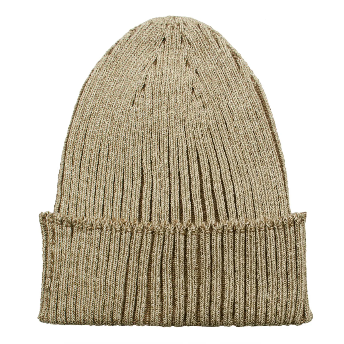 cableami - Cotton Linen Beanie - Beige