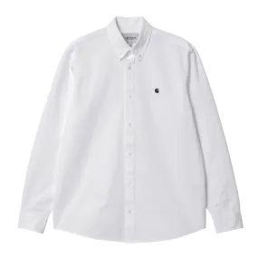 Camicia Carhartt WIP L/S Madison Bianco