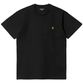 CARHARTT WIP S/S Chase T-Shirt Black Gold