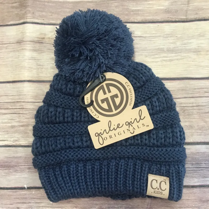 C.C. Kids Pom Beanie