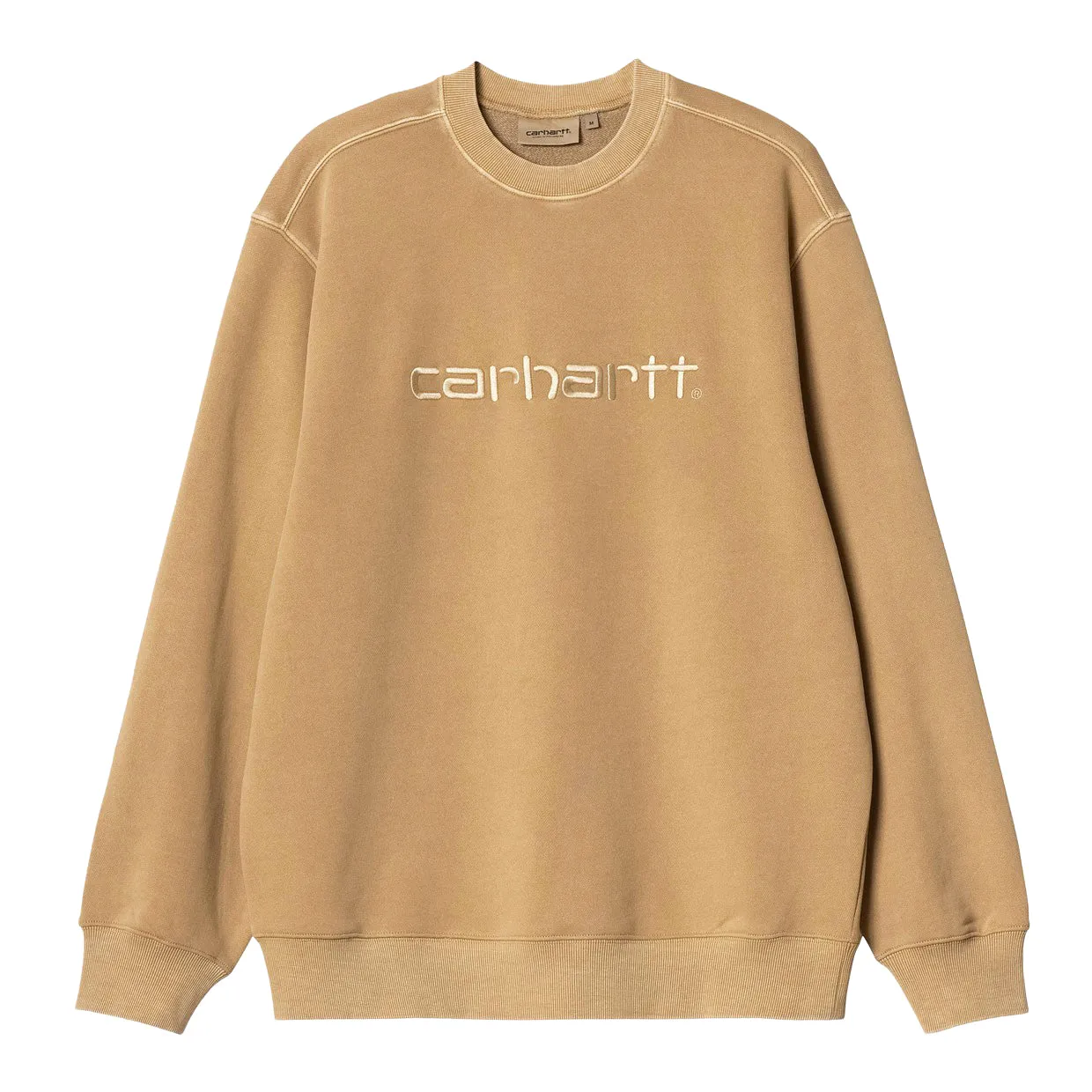 Felpa Carhartt WIP Duster Sweat Marrone Chiaro