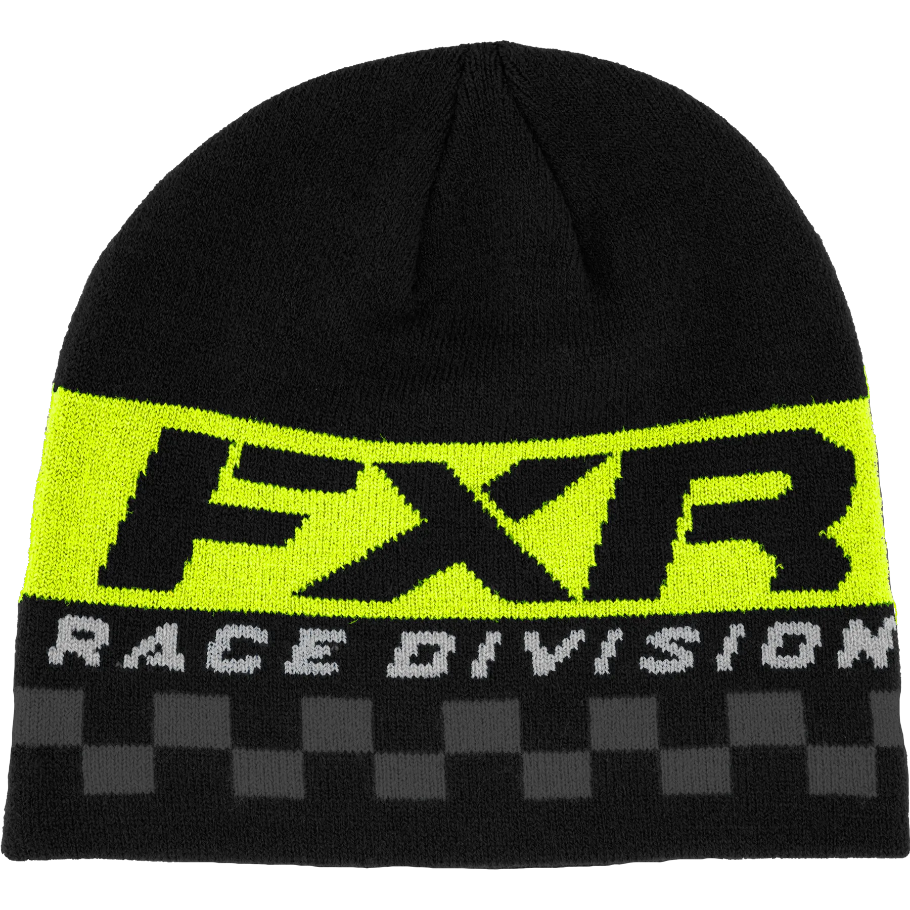 FXR Race Division Beanie Black/Hi-Vis