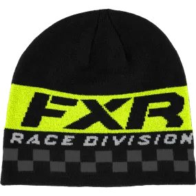 FXR Race Division Beanie Black/Hi-Vis