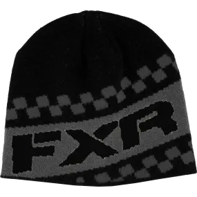 FXR Team Beanie Black/Char