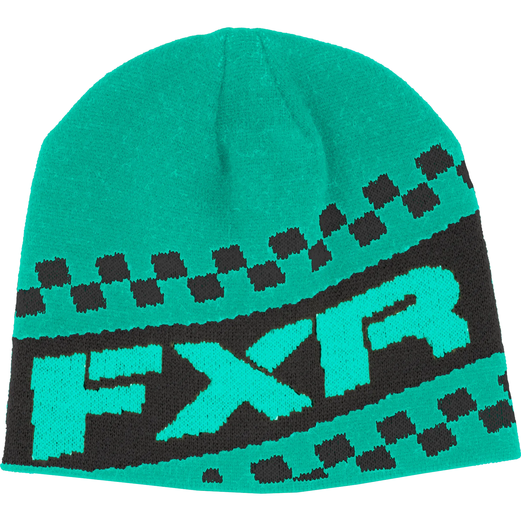 FXR Team Beanie Mint/Char Heather