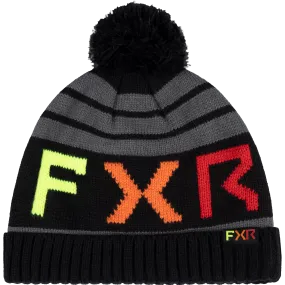 FXR Youth Helium Beanie Black/Inferno