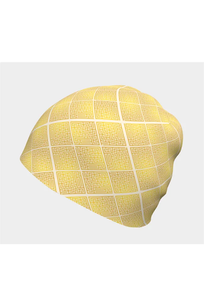 Golden Maze Beanie