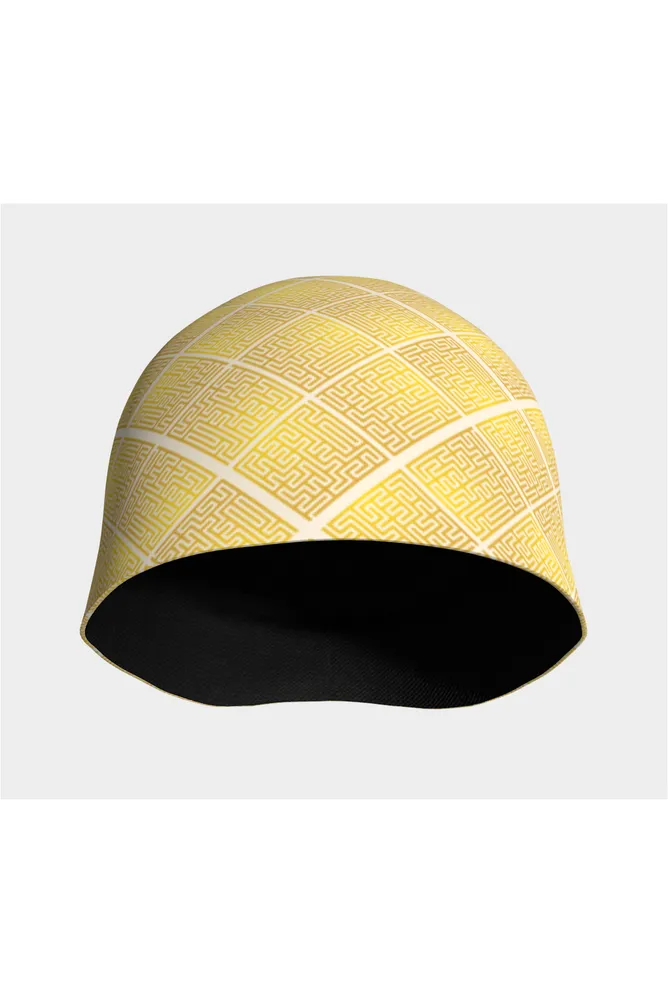 Golden Maze Beanie