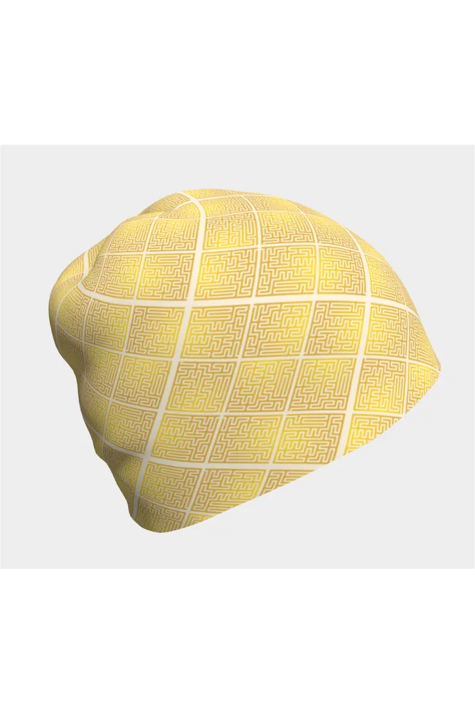 Golden Maze Beanie