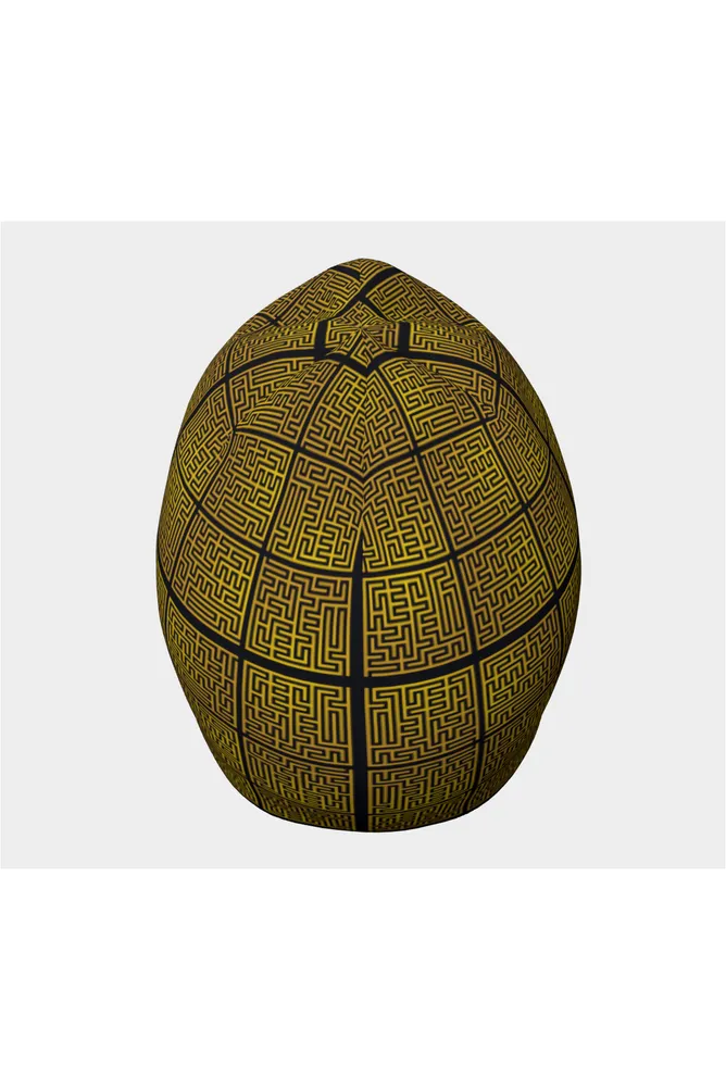 Golden Maze Beanie