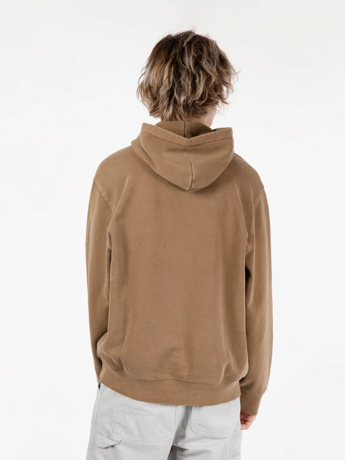 Hooded Duster sweat lumber