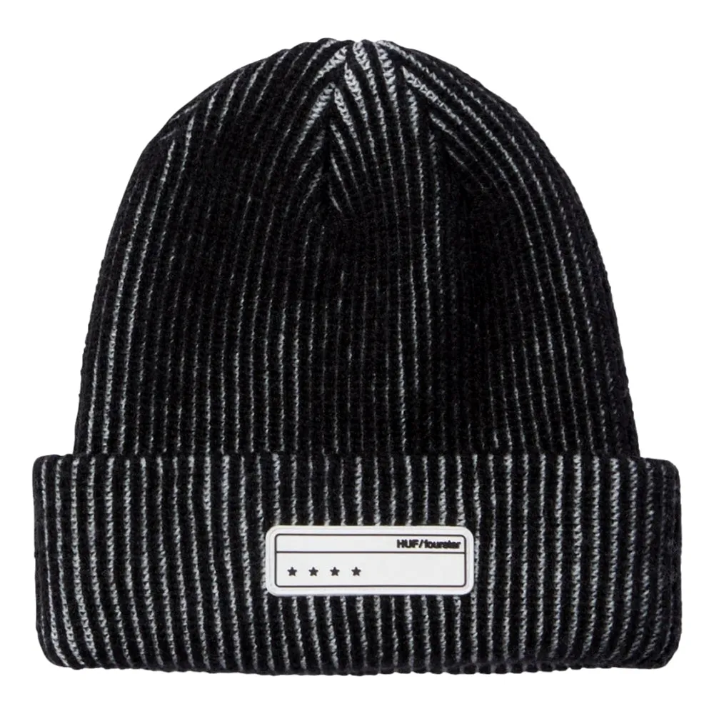 HUF HUF X CRAILTAP SHADOW RIB BEANIE-NATURAL