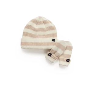 Kombi Moonstone Little One Infant Knit Hat and Mitten Set