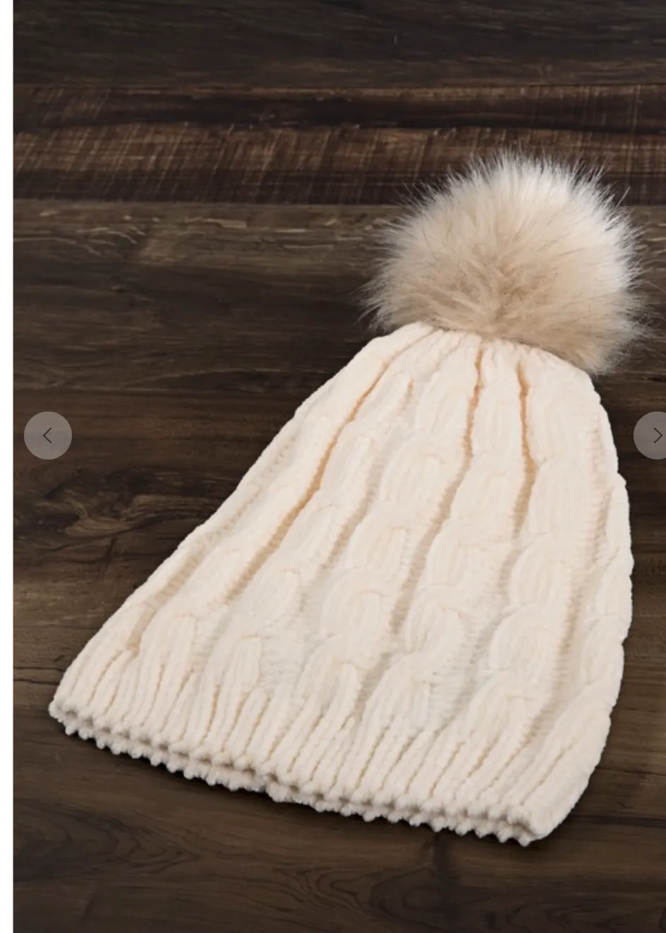 Luxury Pom Hats