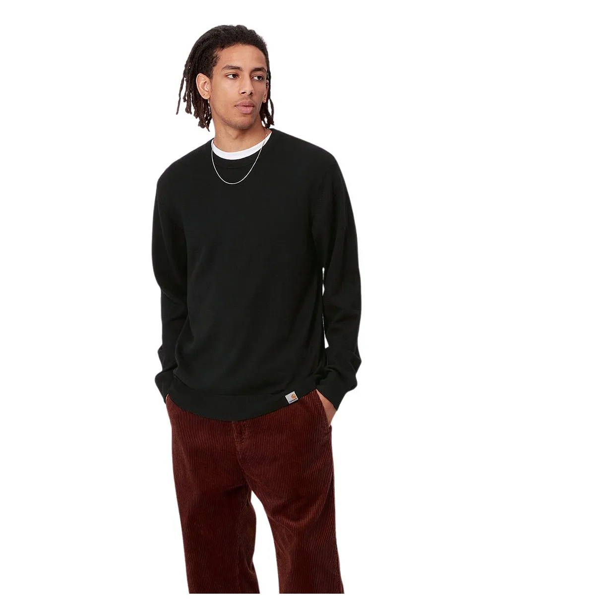 Maglione Carhartt WIP Playoff Sweater Nero