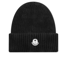 Moncler x Palm Angels Wool Beanie - Black