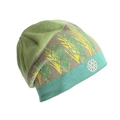 Multicolored Geometric Pattern Knit Hat, Skull Cap or Beanie