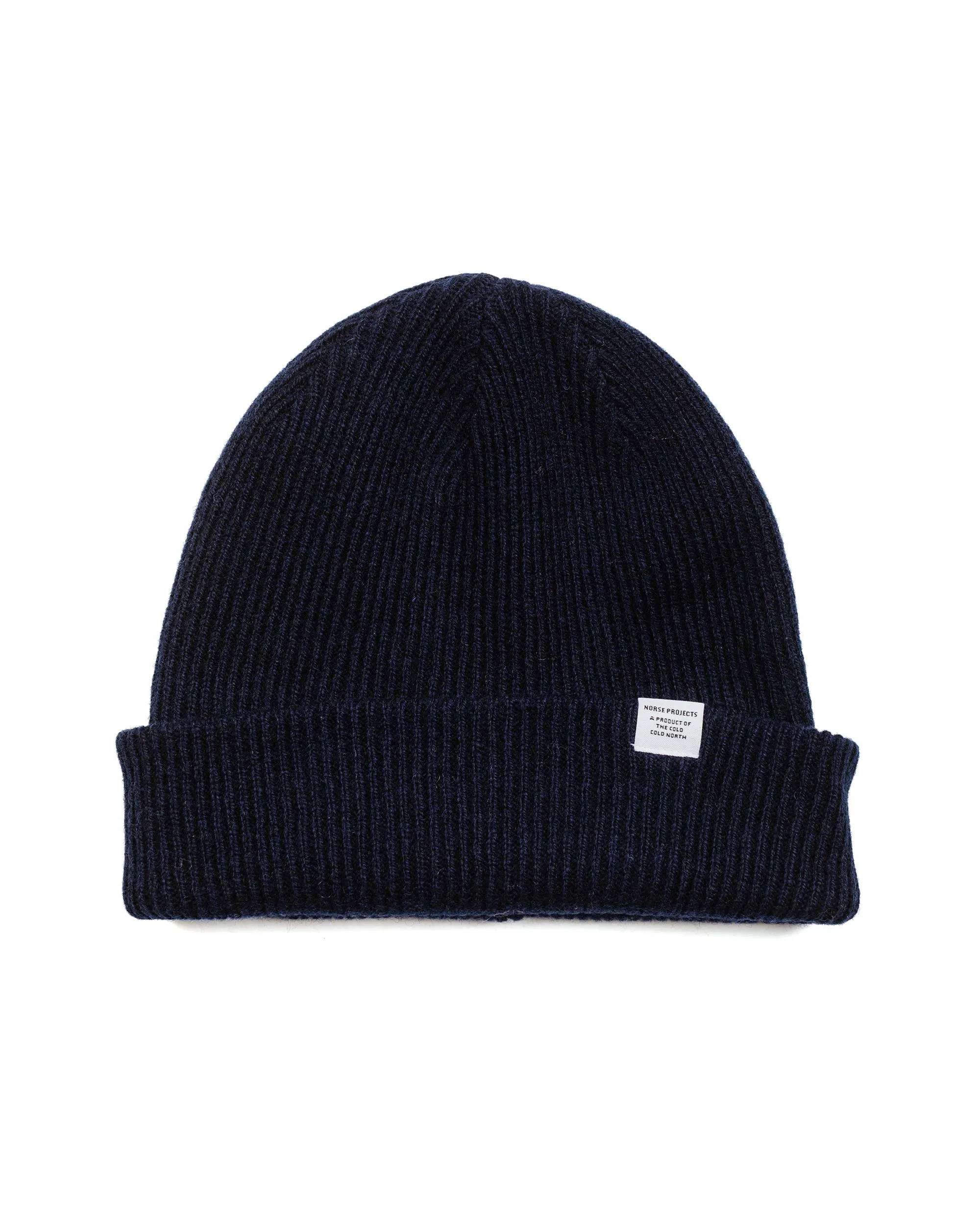 Norse Projects Norse Beanie Dark Navy