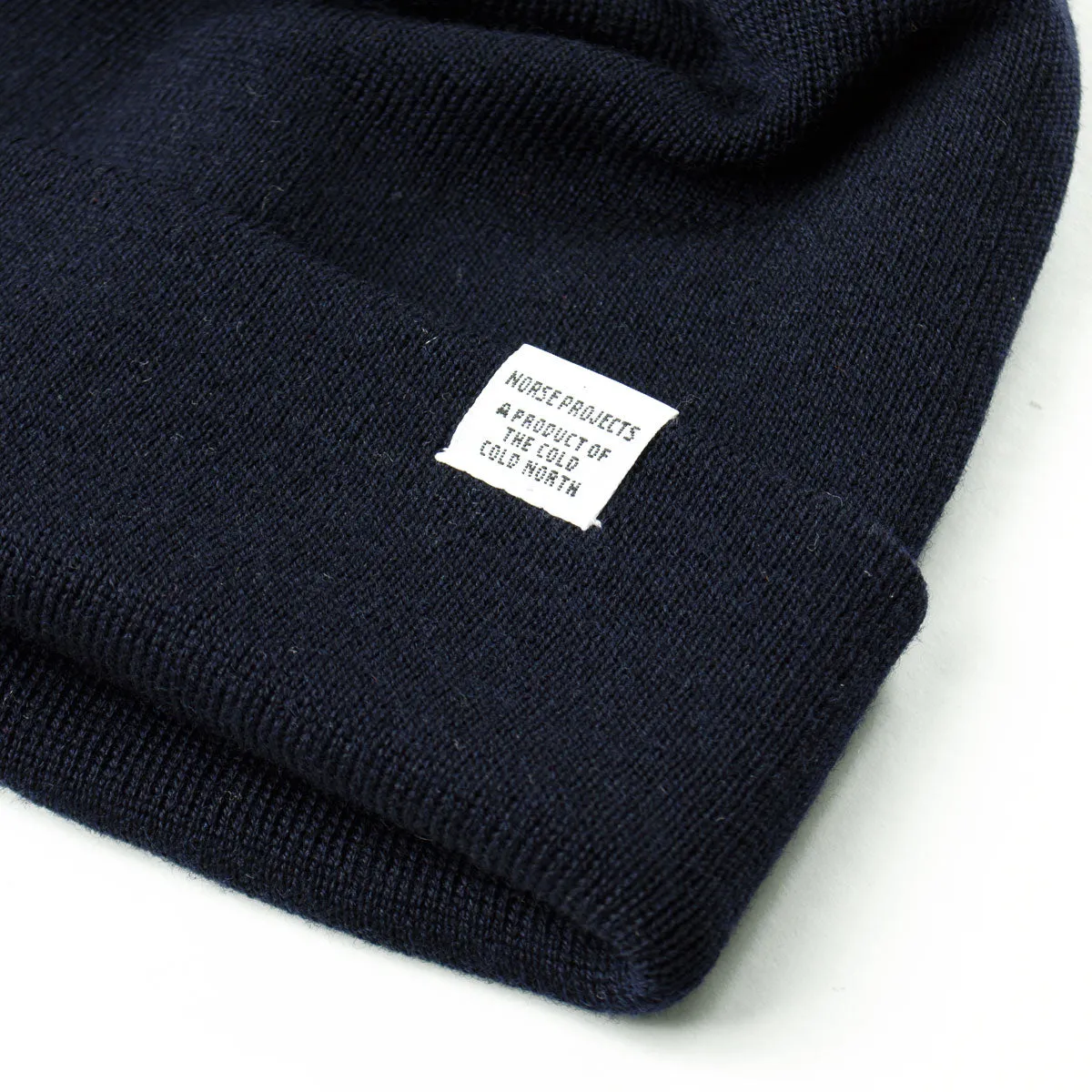 Norse Projects - Norse Top Beanie - Dark Navy