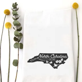 North Carolina Icon Dish Towel