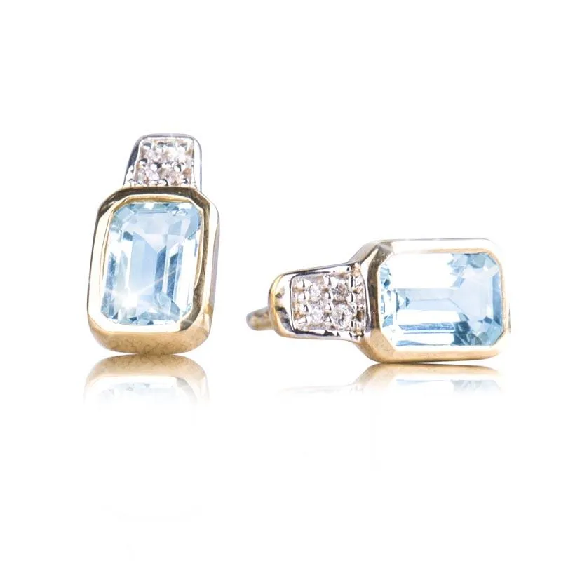 Oseaan Aquamarine Earrings