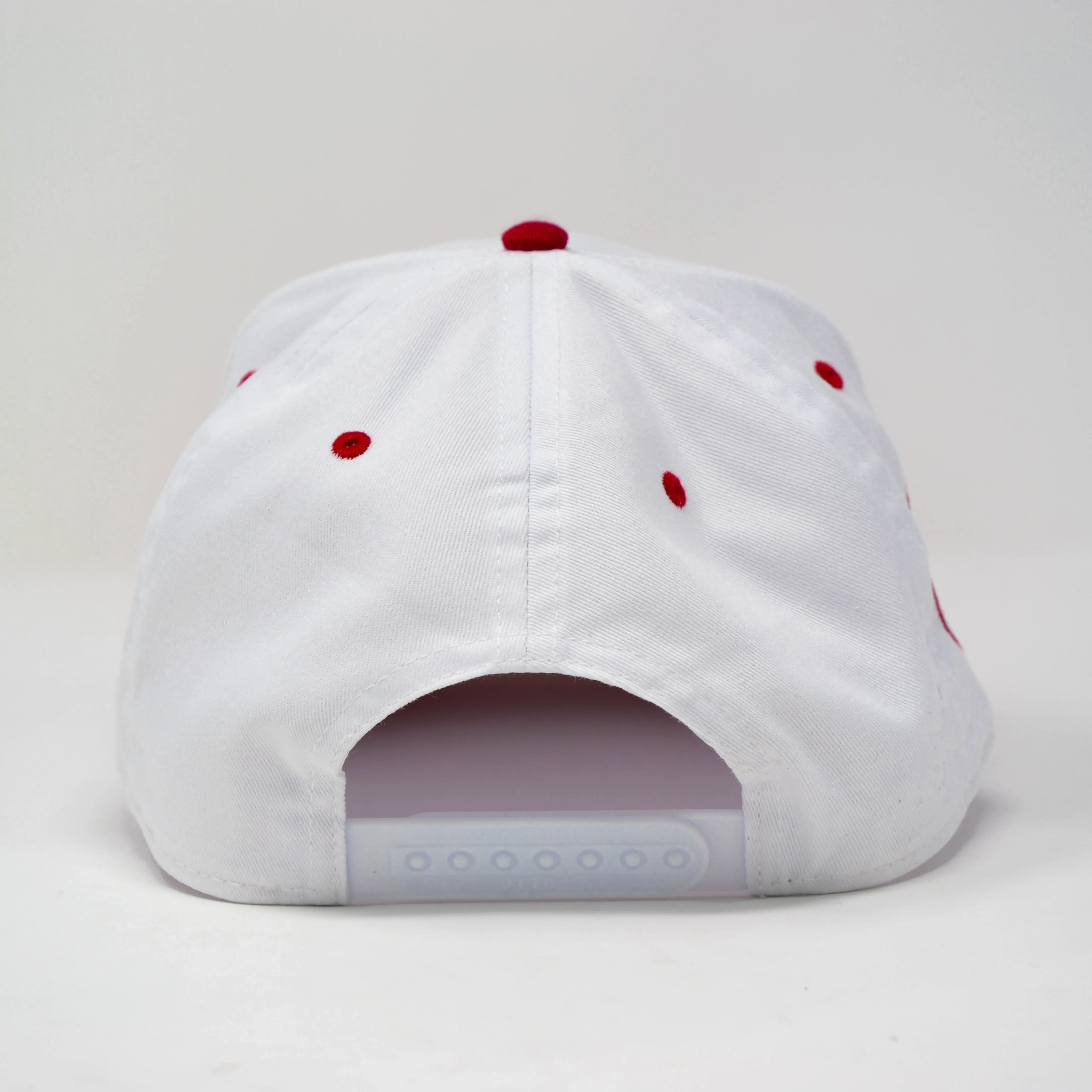 PARANOIA HAT WHITE/RED