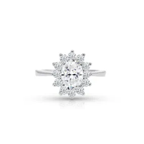 PRINCESS DIANA CZ RING