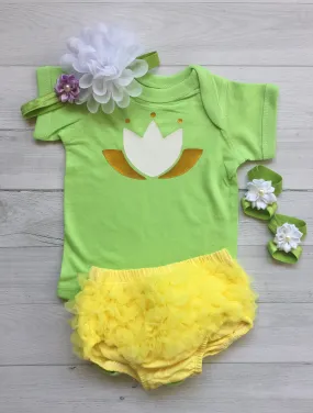 Princess of the frog Baby Costume