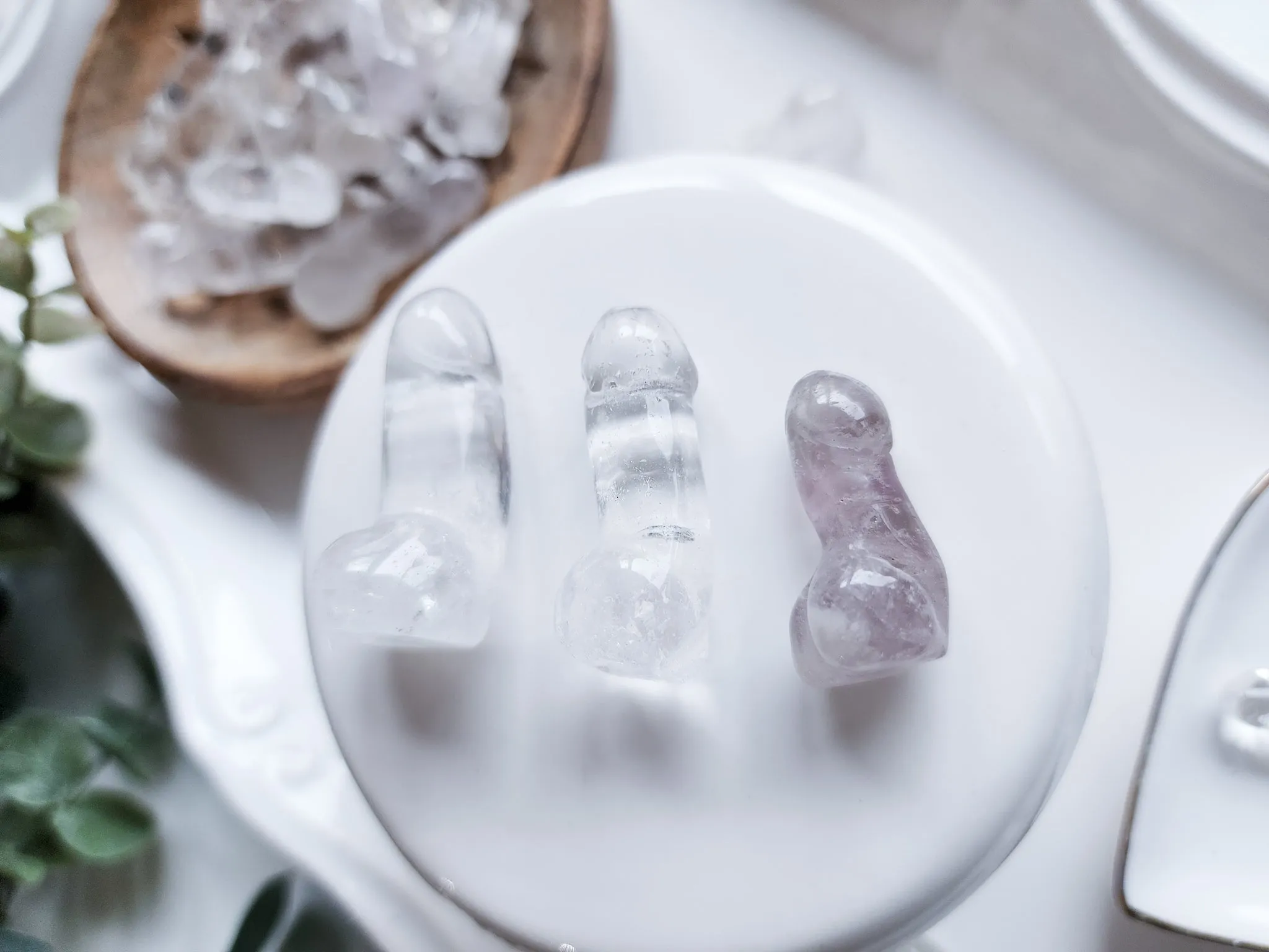 Quartz with Inclusions Teeny Weenies