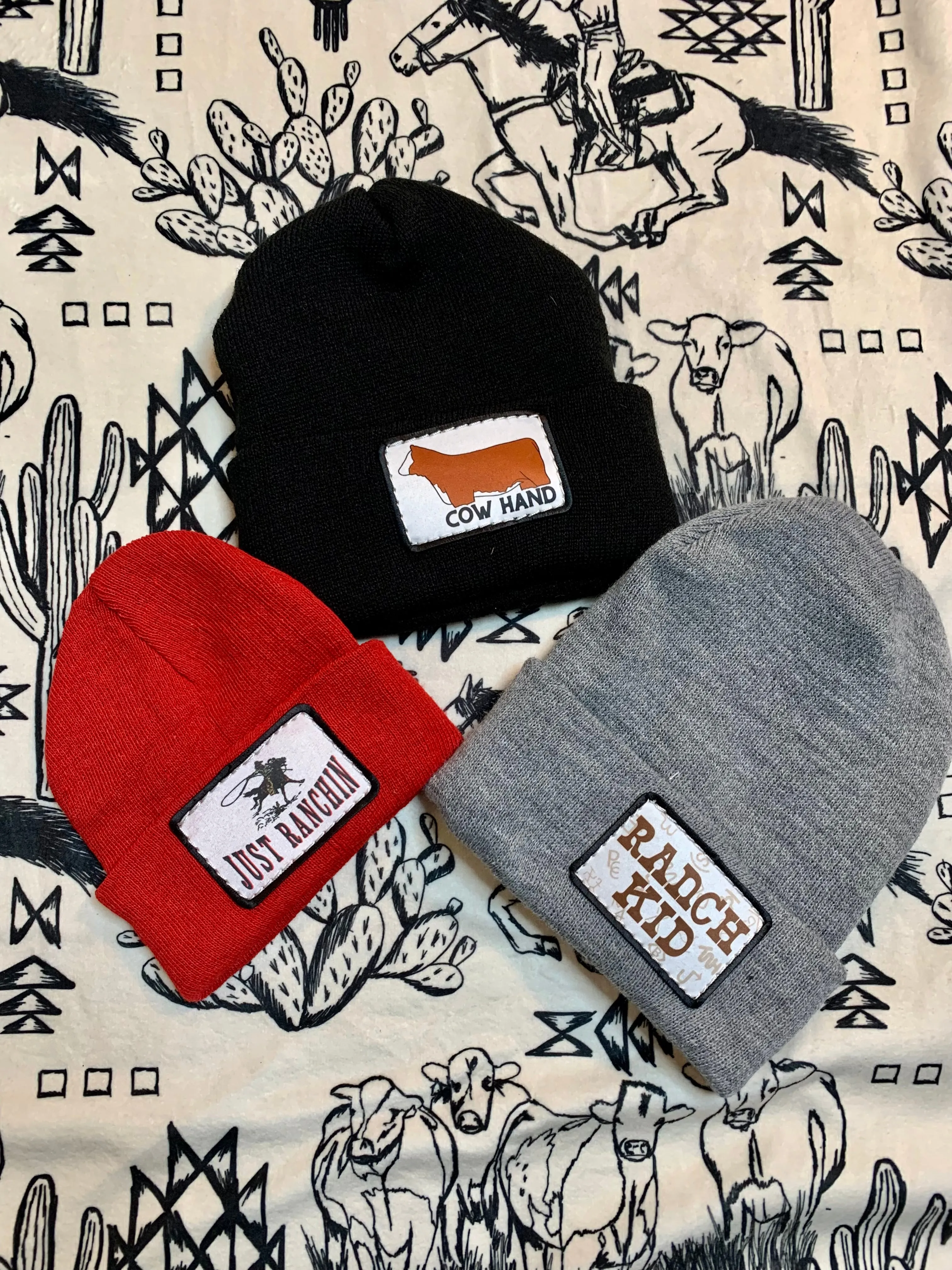 Ranchy Kids Beanies