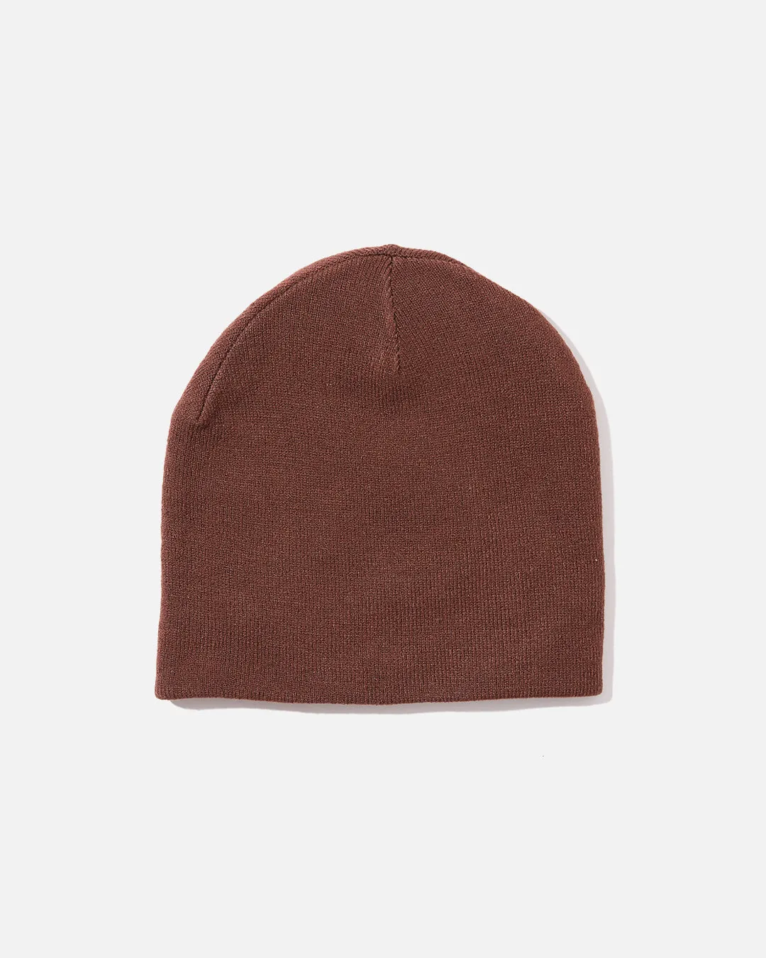 Reversible @Sun Skull Beanie - Brown