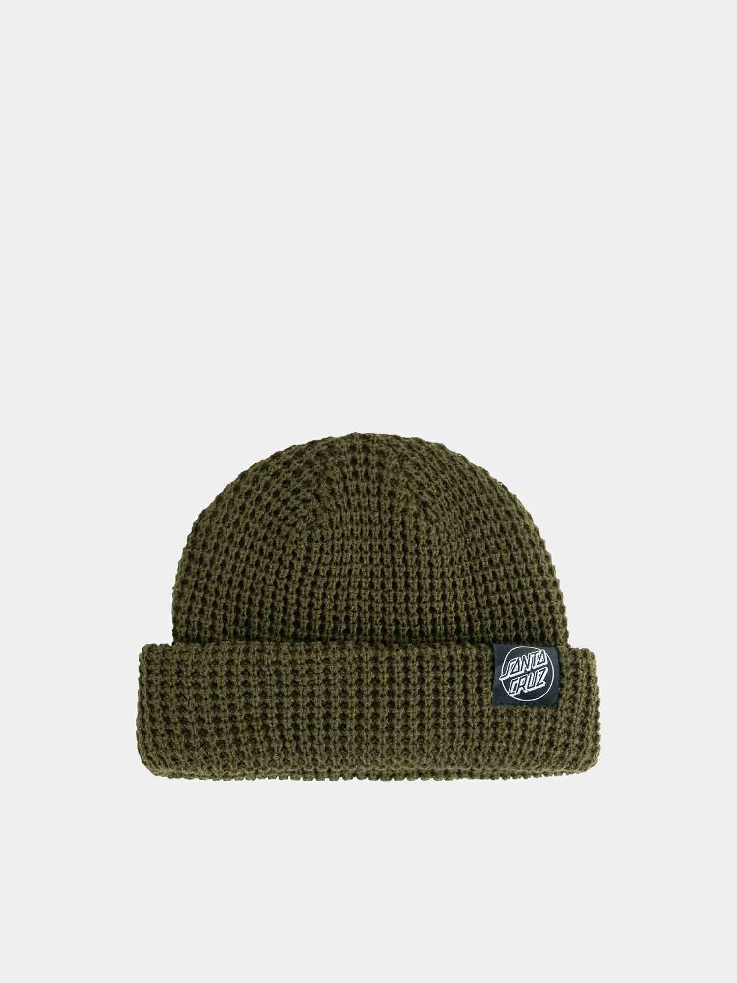 Santa Cruz Opus Dot Waffle Beanie - Dark Green