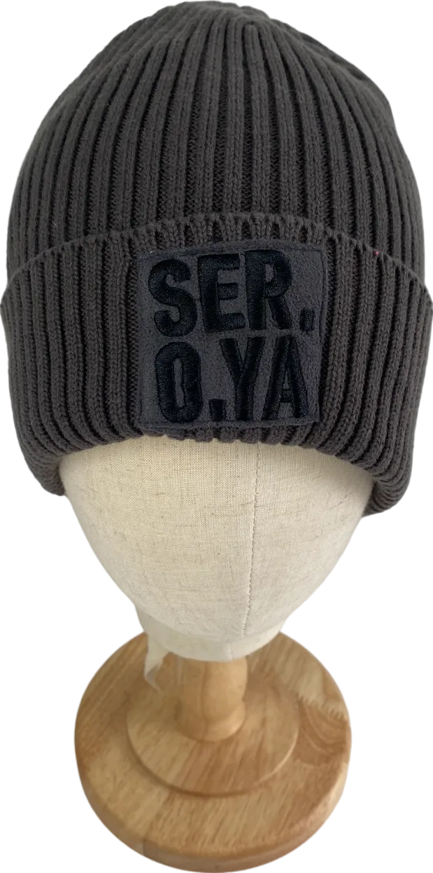 Ser.o.ya Grey Rocco Beanie One Size