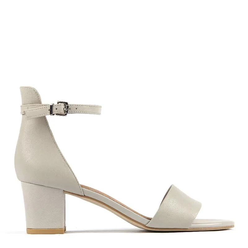 SOCO MID BLOCK HEEL ANKLE STRAP by Diana Ferrari