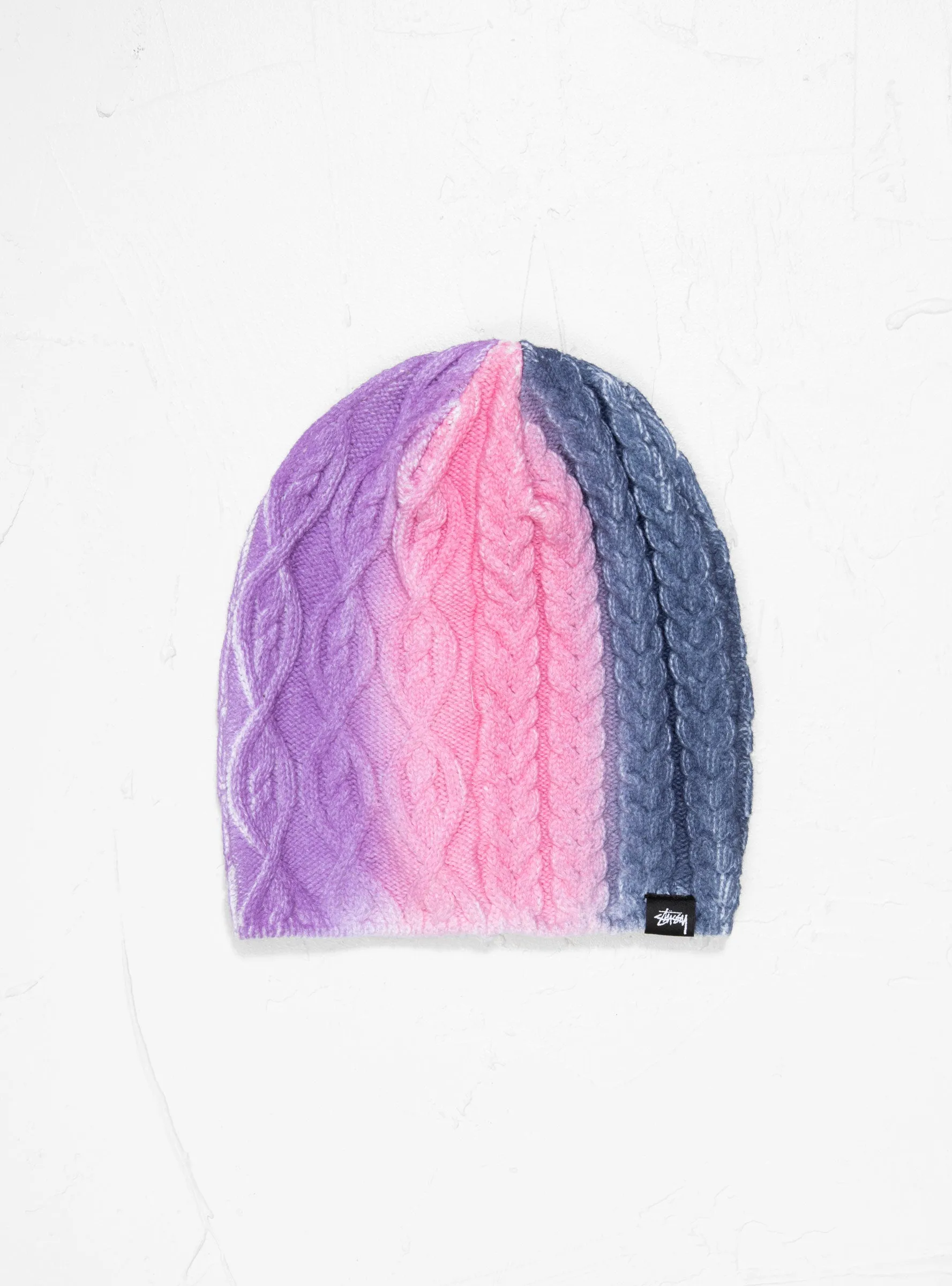 Spray Multi Knit Beanie Purple Multi