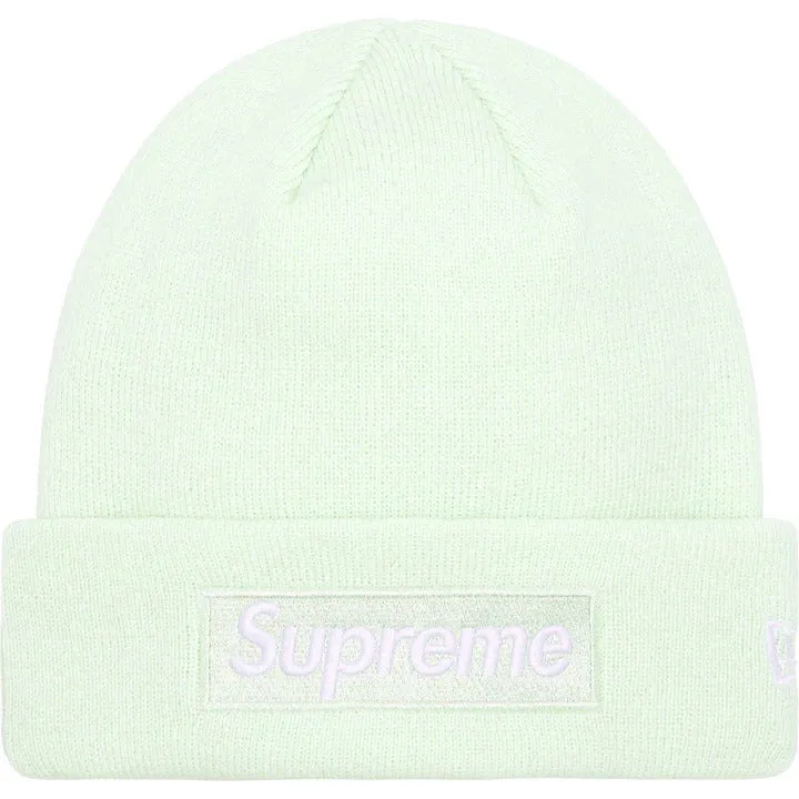 Supreme Box Logo Beanie (FW23) Light Green