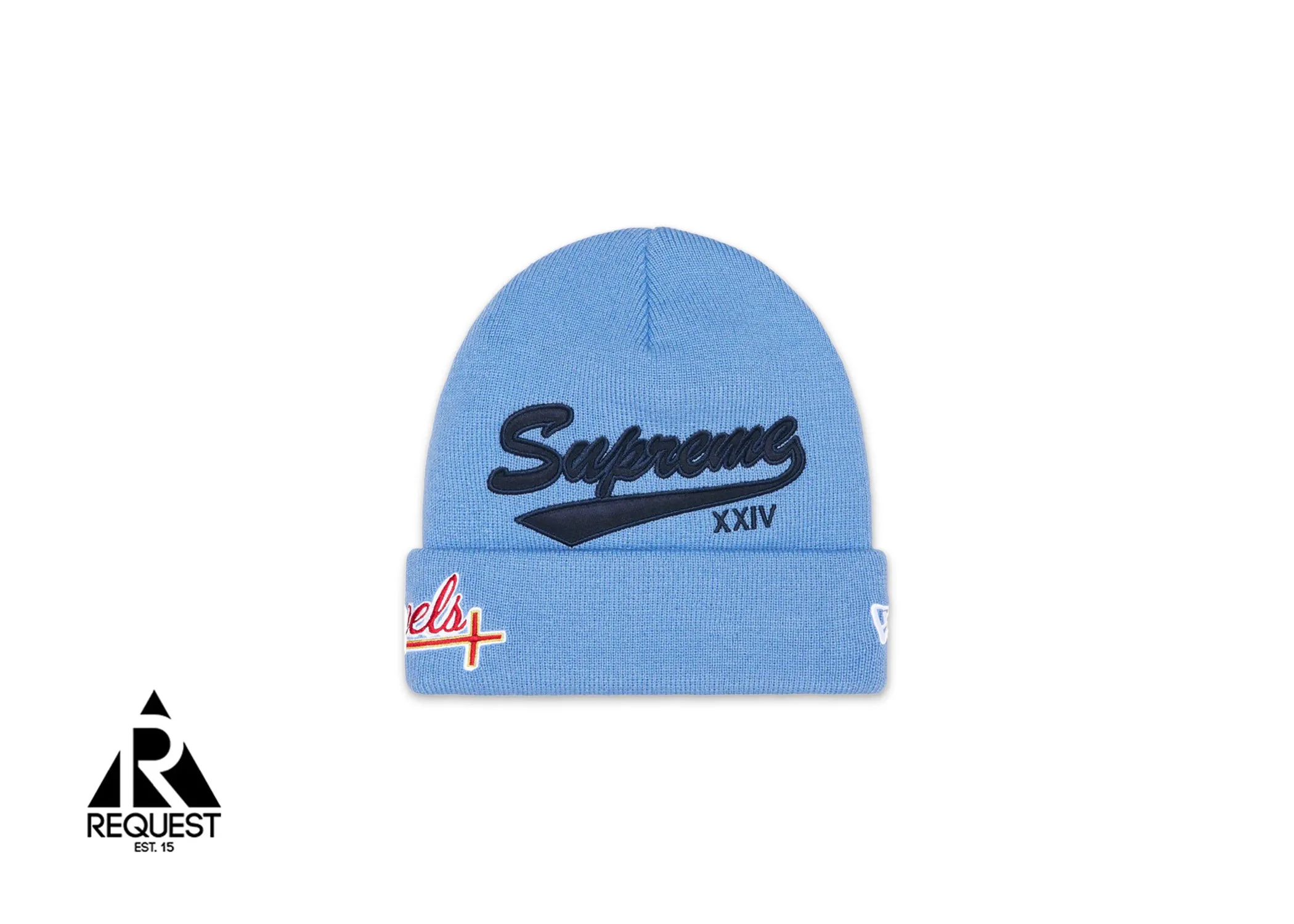 Supreme New Era Salvation Beanie Light Blue