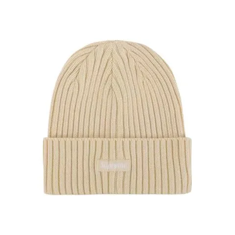 Supreme Overdyed Beanie (SS24) Light Tan