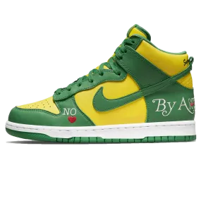 Supreme x Nike Dunk High SB 'By Any Means - Brazil'